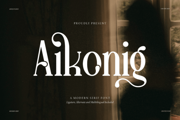Aikonig: A Serif Font That Makes Your Brand Look Thoughtfully Designed