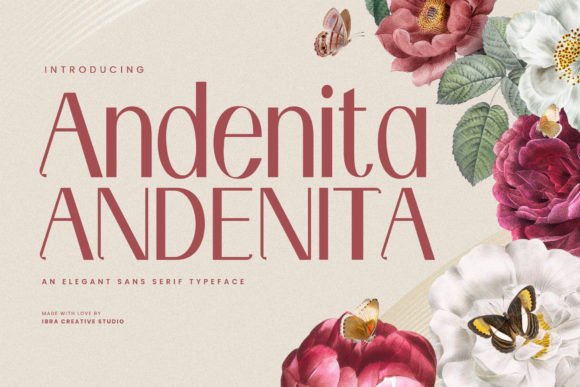 Andenita: A Refined Sans Serif Font for Digital Design