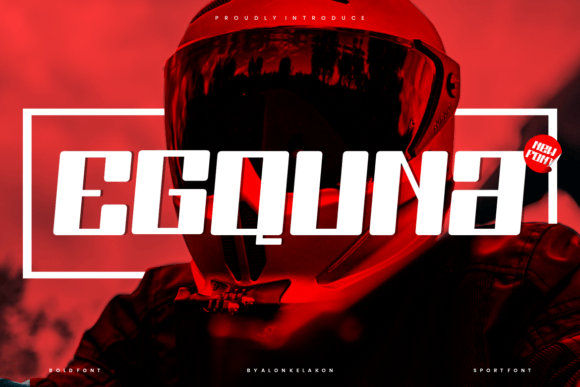 Egquna: A Bold Sans Serif Font for Digital Impact
