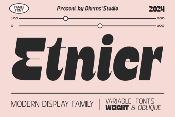 Etnier: A Modern Sans Serif Font for Editorial Clarity