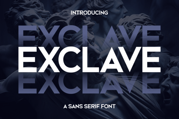 Exclave: A Friendly, Modern Sans Serif Typeface for Digital Brands