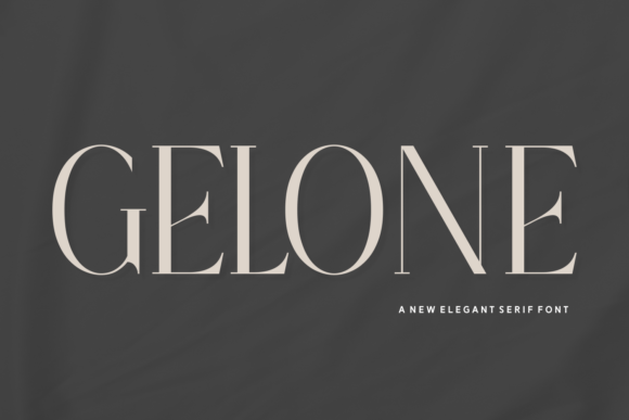Gelone: A Sophisticated Serif Font for High-Impact Marketing
