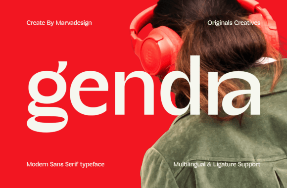Gendra: A Modern Sans Serif Font for Clean, Confident Web Design