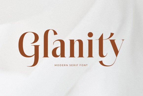 Glanity: A Luxury Serif Font That Elevates Your Brand