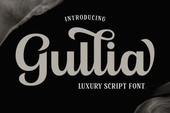 Gullia: A Bold Script Font for Campaign Headlines That Command Attention