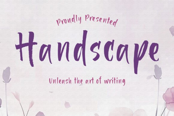 Handscape: A Handwritten Font That Builds Brand Trust