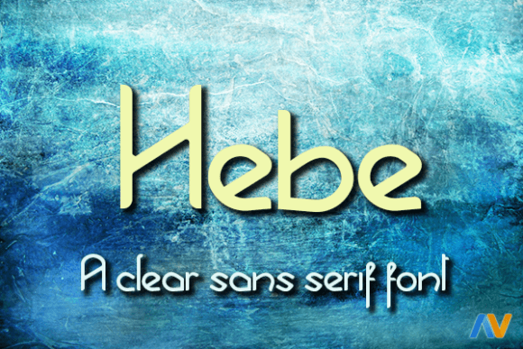 Hebe: A Clean Sans Serif Font for Modern Web Design