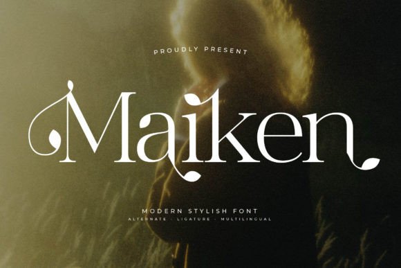 Maiken: A Modern Serif Font for Editorial Clarity and Elegance