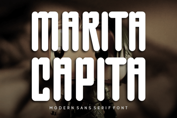 Marita Capita: A Bold, Clean Sans Serif for Handmade Brands
