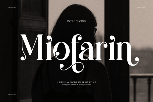 Miofarin: A Serif Font That Breathes Quiet Confidence
