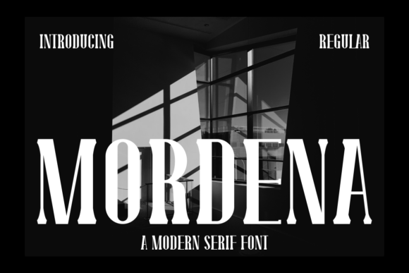 Mordena: A Serif That Speaks With Quiet Authority