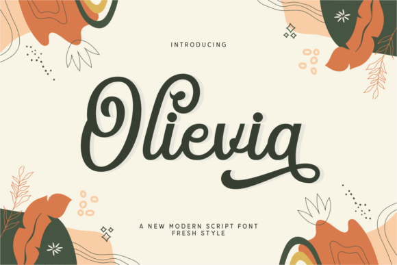 Olievia: A Fresh Script Font That Makes Your Brand Feel Instantly Polished