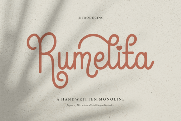 Rumelita: A Clean Handwritten Font That Feels Like It Belongs