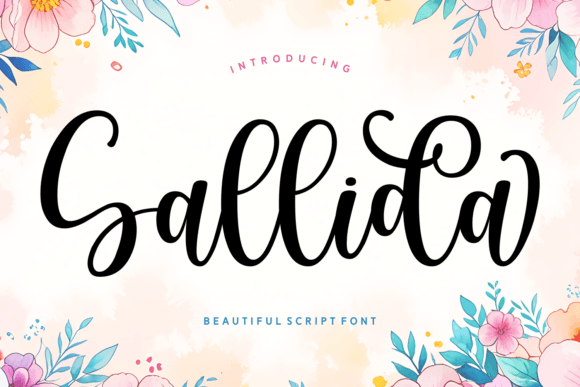 Sallida: A Bold, Modern Script Font for Standout Branding