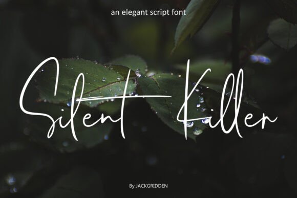 Silent Killer: A Handwritten Font That Elevates Digital Branding