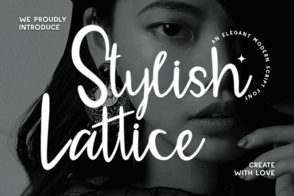 Stylish Lattice: A Script Font That Makes Your Campaign Stand Out