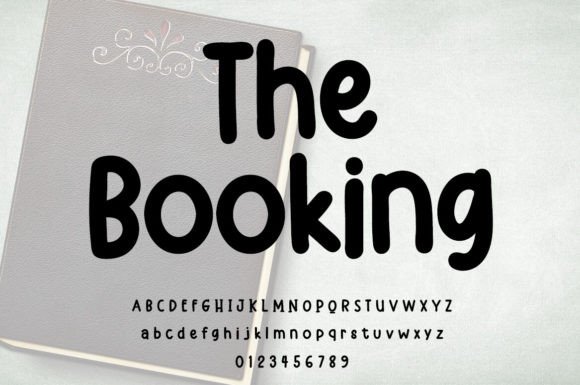 The Booking: A Playful Handwritten Font for Real Branding