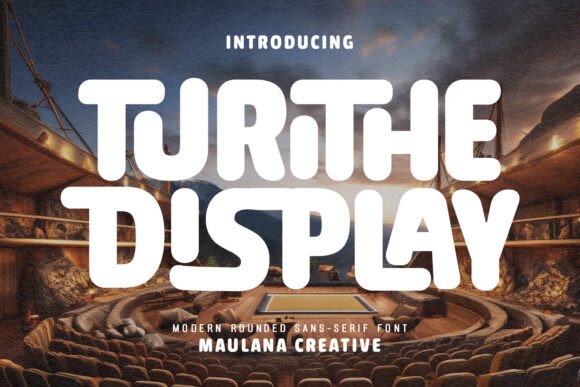 Turithe: A Friendly Sans Serif Font for Handmade Creators