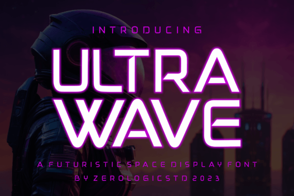 Ultrawave: A Futuristic Sans Serif Font That Elevates Digital Branding